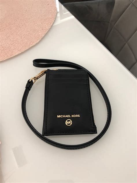 michael kors lanyard|michael kors lanyard id.